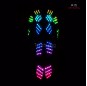 Full color led dance costume for stage performance